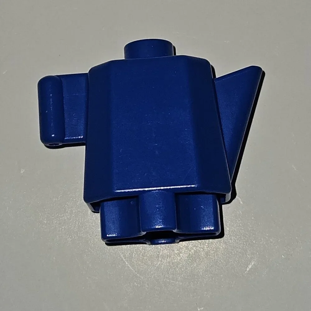 4 Lego Duplo Bricks 2 Pink 1 Blue Flowers Water Pitcher Gardening Toy Lot